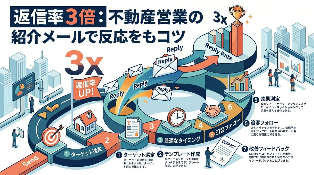 事業用・収益不動産の物件紹介メール 7 つのコツ|法人・投資家・オーナーに刺さる提案文の作り方